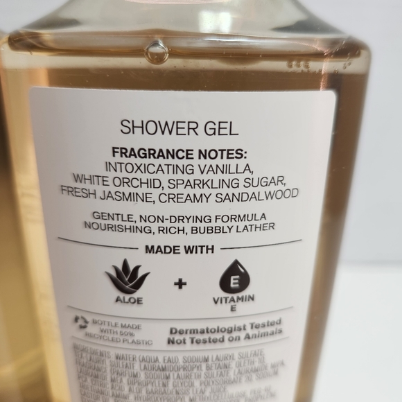 🆕️ WARM VANILLA SUGAR Shower Gel  (2) 10oz Bottles BBW NEW - Picture 3 of 3
